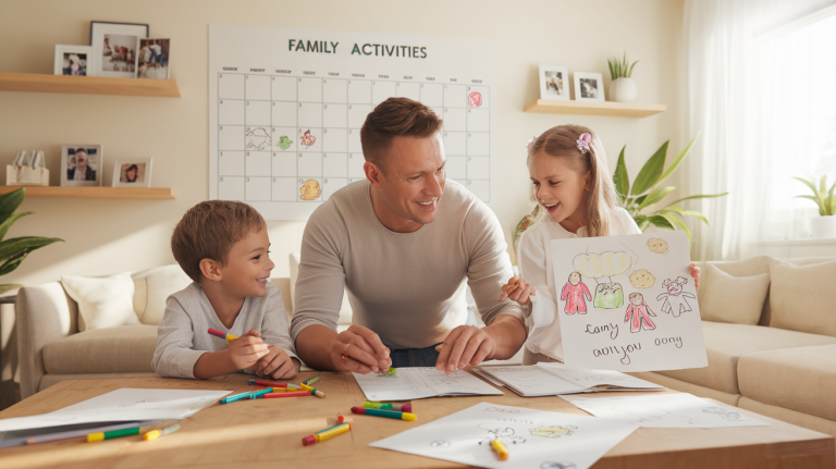 Comment Papa peut-il contribuer à l&rsquo;organisation familiale ?