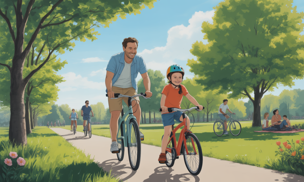 Pourquoi les balades à vélo sont-elles si importantes pour les papas ? découvrez pourquoi les balades à vélo sont essentielles pour les papas : moments de détente, complicité avec les enfants et bien-être garanti. adoptez le vélo pour des sorties familiales inoubliables !