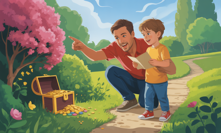 Quelles sont les meilleures astuces pour organiser une chasse au trésor inoubliable avec papa ?