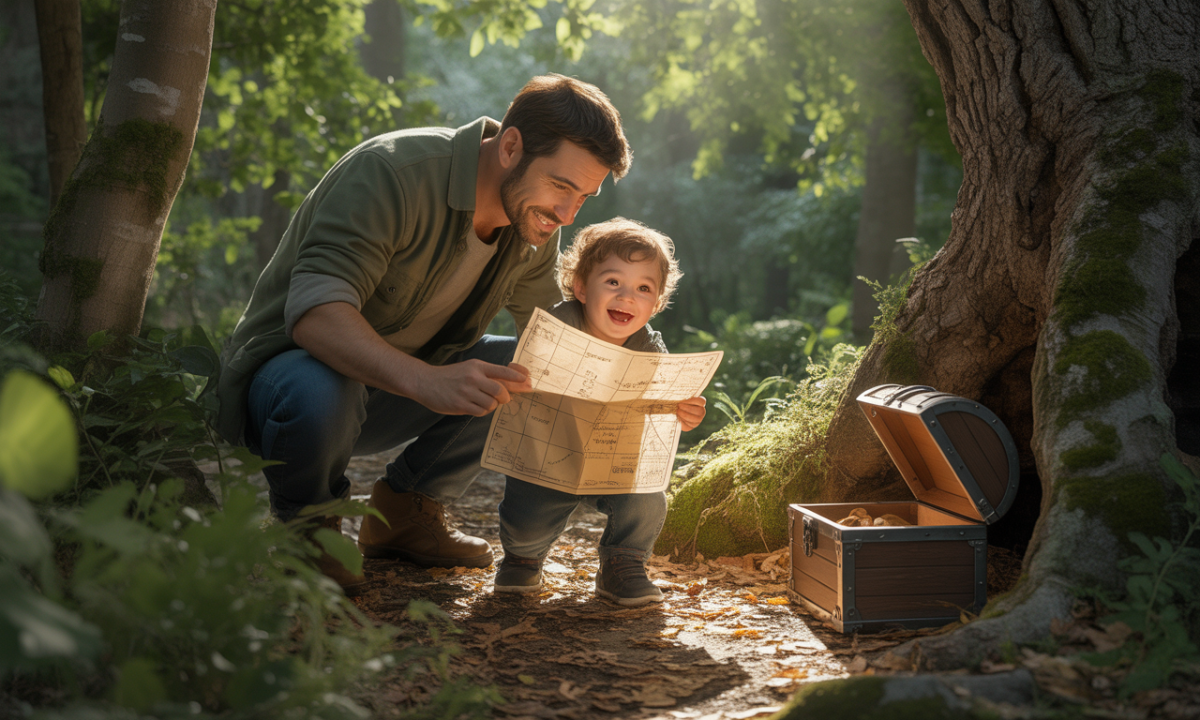 Comment initier son enfant à la chasse aux trésors avec son pÚre ? découvrez comment initier votre enfant à la chasse aux trésors avec son pÚre grùce à des conseils pratiques et des activités ludiques pour renforcer vos liens familiaux.